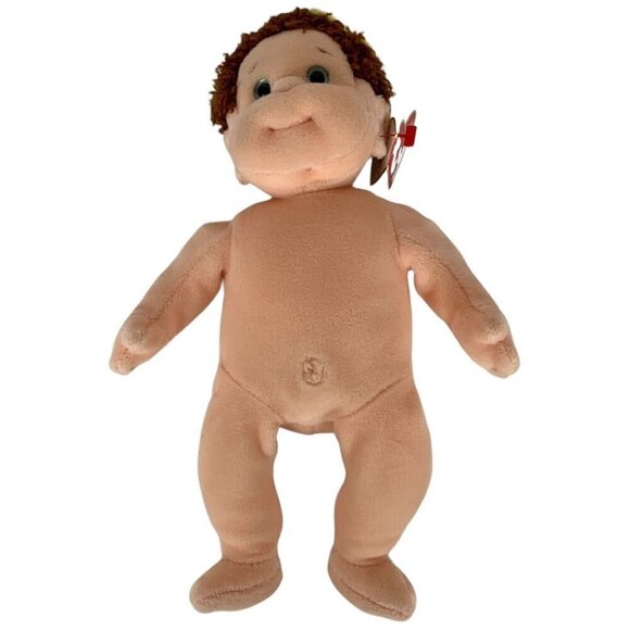 Ty Beanie Kids Lot of 3 Specs Curly Angel Nude Soft Dolls 10 inch Vtg 90s - Picture 9 of 15